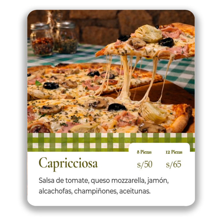 proyecto masa pizzas-capricciosa